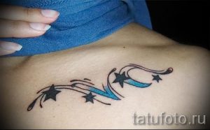 тату водолей для девушек - фото - пример готовой татуировки от 01082016 3113 tatufoto.ru