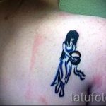 тату водолей для девушек - фото - пример готовой татуировки от 01082016 5115 tatufoto.ru