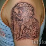 тату водолей для мужчин - фото - пример готовой татуировки от 01082016 2118 tatufoto.ru