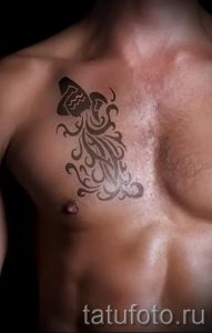 тату водолей - классное фото - пример готовой татуировки от 01082016 13093 tatufoto.ru