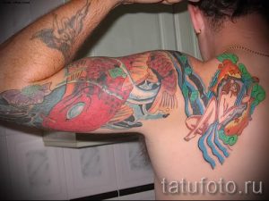 тату водолей - классное фото - пример готовой татуировки от 01082016 17097 tatufoto.ru