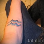 тату водолей на предплечье - фото - пример готовой татуировки от 01082016 1135 tatufoto.ru
