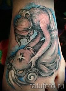 тату водолей на руке - фото - пример готовой татуировки от 01082016 6143 tatufoto.ru