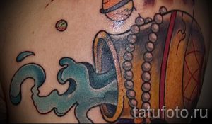 тату знак водолея фото - пример готовой татуировки от 01082016 4164 tatufoto.ru