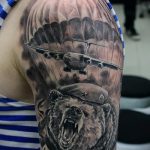 тату медведь вдв - фото пример татуировки 3300 tatufoto.ru