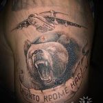 тату медведь вдв - фото пример татуировки 5302 tatufoto.ru