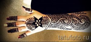 тату мехенди фото на руке - фото временной тату хной 2481 tatufoto.ru
