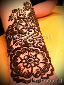 тату мехенди фото на руке - фото временной тату хной 3482 tatufoto.ru
