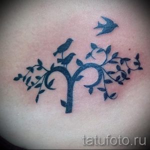 тату овен для девушек - фото готовой татуировки от 02082016 1070 tatufoto.ru