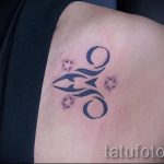 тату овен для девушек - фото готовой татуировки от 02082016 13081 tatufoto.ru