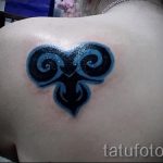 тату овен для девушек - фото готовой татуировки от 02082016 14082 tatufoto.ru