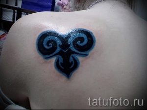 тату овен для девушек - фото готовой татуировки от 02082016 14082 tatufoto.ru