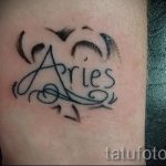 тату овен для девушек - фото готовой татуировки от 02082016 8077 tatufoto.ru
