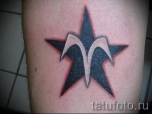 тату овен для мужчин - фото готовой татуировки от 02082016 7089 tatufoto.ru