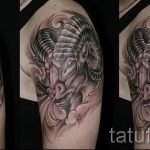 тату овен на руке - фото готовой татуировки от 02082016 3104 tatufoto.ru