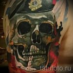 тату череп берет вдв фото 2307 tatufoto.ru