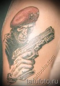 тату череп берет вдв фото 4309 tatufoto.ru