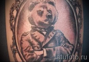 фото - крутые тату медведя - пример 1218 tatufoto.ru