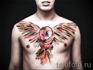 фото - крутые тату на груди мужские - пример 5228 tatufoto.ru
