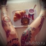 фото - крутые тату на ноге - пример 4256 tatufoto.ru