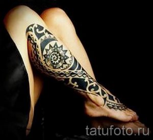 фото - крутые тату на ноге - пример 6258 tatufoto.ru