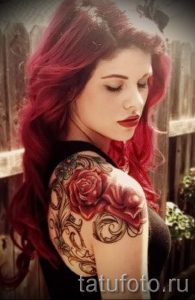 фото - крутые тату на плече - пример 2270 tatufoto.ru