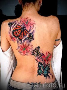 фото - крутые тату на спине - пример 2282 tatufoto.ru
