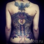 фото - крутые тату на спине - пример 4284 tatufoto.ru