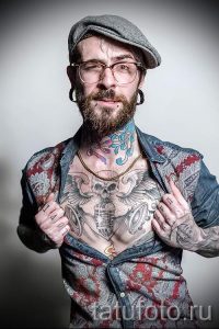 фото - крутые тату на шее - пример 4290 tatufoto.ru