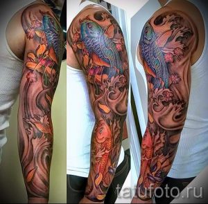 фото - крутые тату рукава - пример 11320 tatufoto.ru