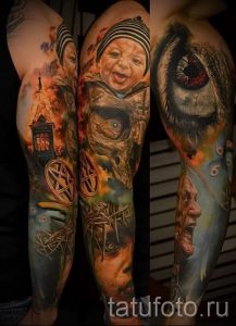 фото - крутые тату рукава - пример 17326 tatufoto.ru