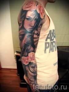 фото - крутые тату рукава - пример 19328 tatufoto.ru