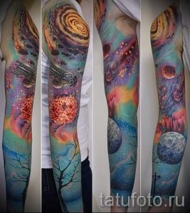 фото - крутые тату рукава - пример 20329 tatufoto.ru