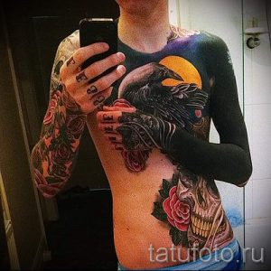 фото - крутые тату рукава - пример 23332 tatufoto.ru