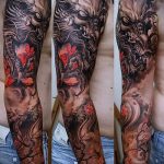 фото - крутые тату рукава - пример 3312 tatufoto.ru