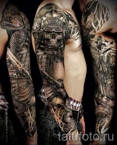 фото - крутые тату рукава - пример 4313 tatufoto.ru