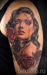 фото - крутые тату с девушками - пример 13352 tatufoto.ru