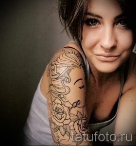 фото - крутые тату с девушками - пример 1340 tatufoto.ru