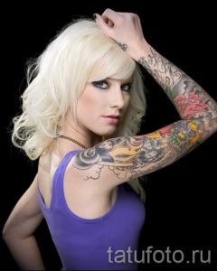 фото - крутые тату с девушками - пример 19358 tatufoto.ru