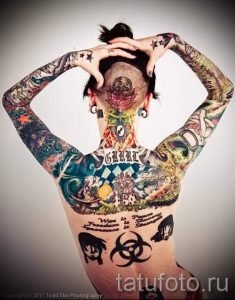 фото - крутые тату с девушками - пример 34373 tatufoto.ru