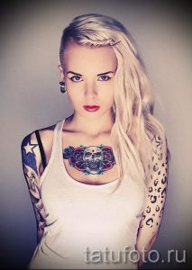 фото - крутые тату с девушками - пример 9348 tatufoto.ru
