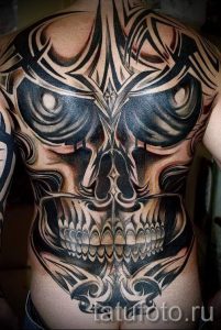 фото - крутые тату черепа - пример 10399 tatufoto.ru