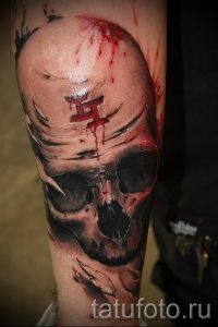 фото - крутые тату черепа - пример 5394 tatufoto.ru