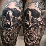 фото - крутые тату черепа - пример 6395 tatufoto.ru