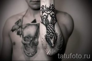 фото - крутые тату черные - пример 2401 tatufoto.ru