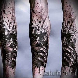 фото - крутые тату черные - пример 3402 tatufoto.ru