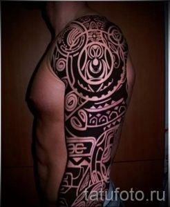 фото - крутые тату черные - пример 7406 tatufoto.ru