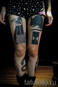 фото - крутые тату черные - пример 9408 tatufoto.ru