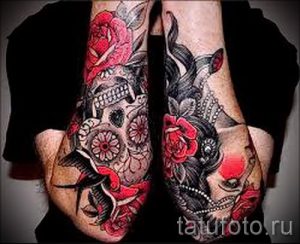 фото - крутые узоры тату - пример 1409 tatufoto.ru