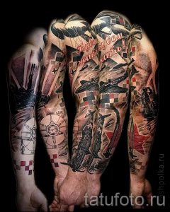 фото тат вдв - вариант фото тату зпецназ вдв - фото 12367 tatufoto.ru